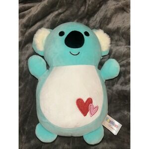 Paul Koala Squishmallows Hug Mees Paul the‎ Koala 10" Teal Plush 2023 Valentine